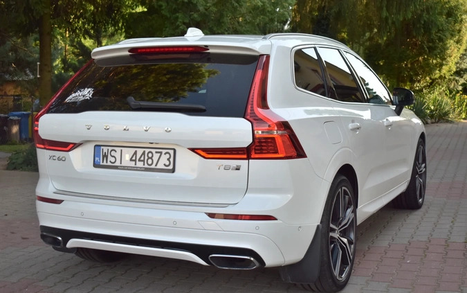 Volvo XC 60 cena 154000 przebieg: 57000, rok produkcji 2019 z Siedlce małe 781